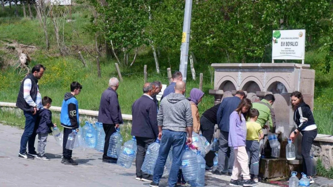 Erzurumluların vazgeçemediği çeşme