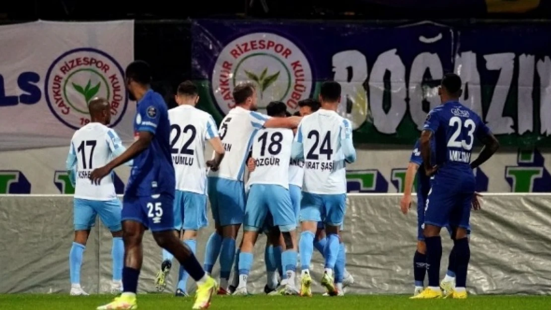 Erzurumspor: 1 - Rizespor: 1