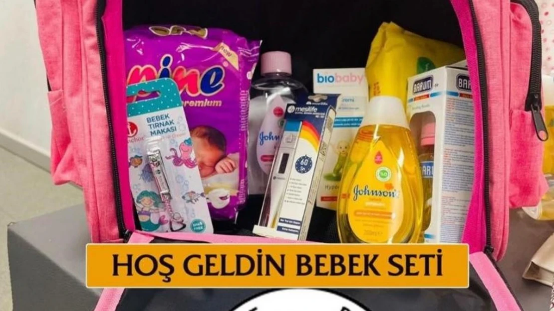 Esendere Belediyesinden anne adaylarına 'hoş geldin bebek' seti