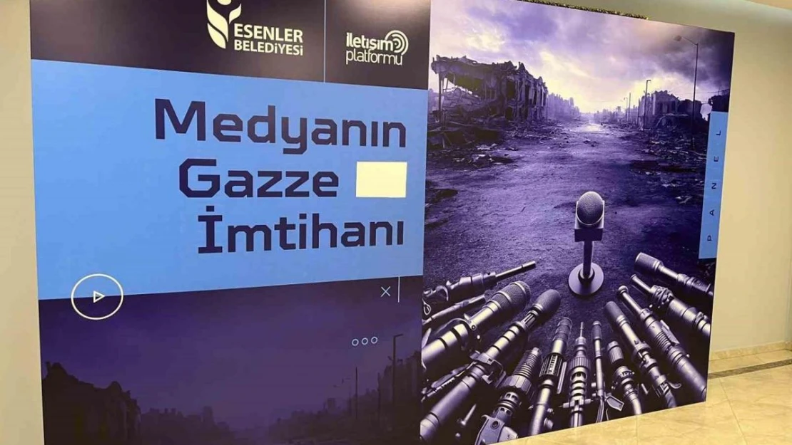 Esenler'de gazeteciler Gazze'de tanık oldukları katliamları anlattı