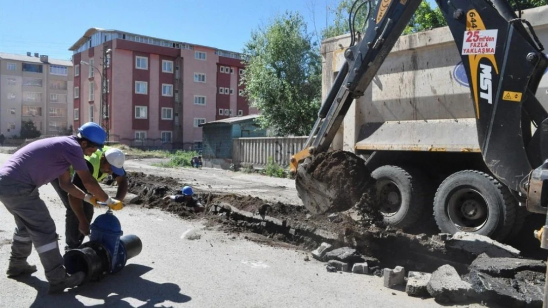 ESKİ'den 38 km kanalizasyon hattı