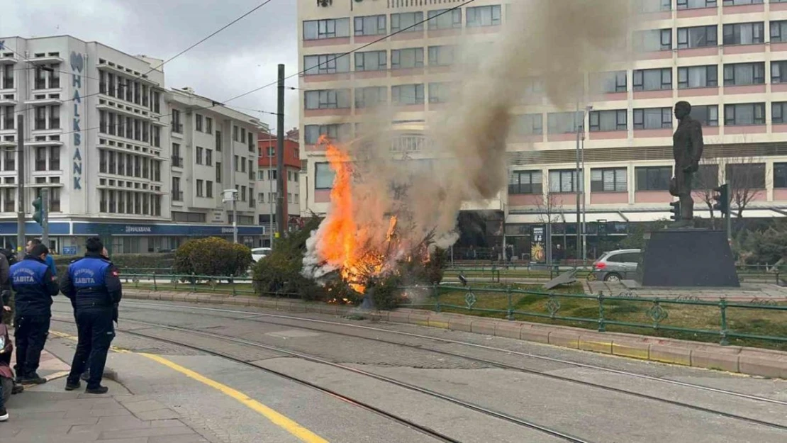 Eskişehir'de yangın