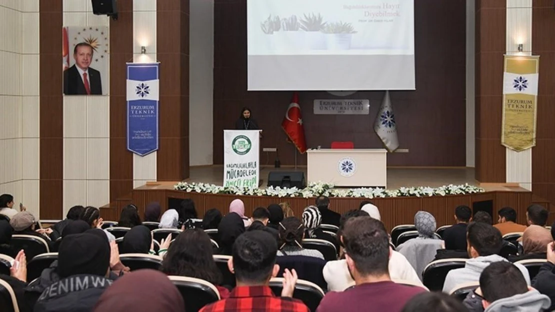 ETÜ'de bağımlılık konferansı düzenlendi