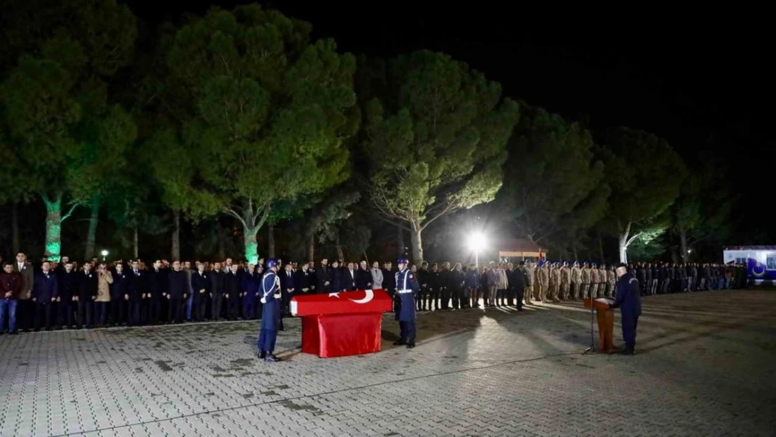 Evinde ölü bulunan Kaymakam Coşkun için tören düzenlendi