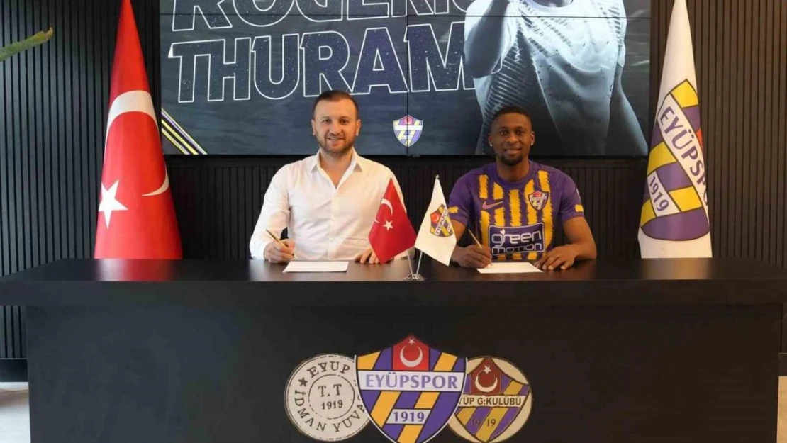 Eyüpspor hücum hattını Thuram ile güçlendirdi