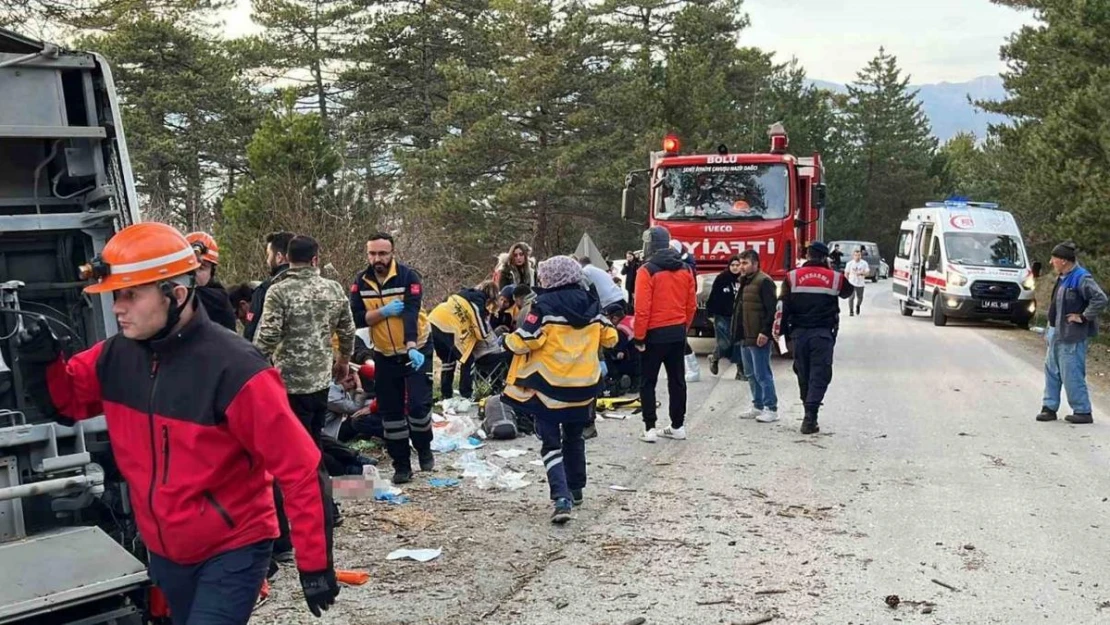 Feci kazada yaralanan 14 kişiden 9'u taburcu oldu