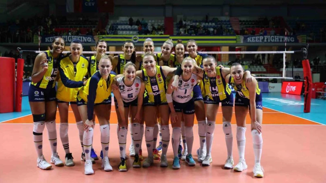 Fenerbahçe, CEV Şampiyonlar Ligi'nde çeyrek finalde