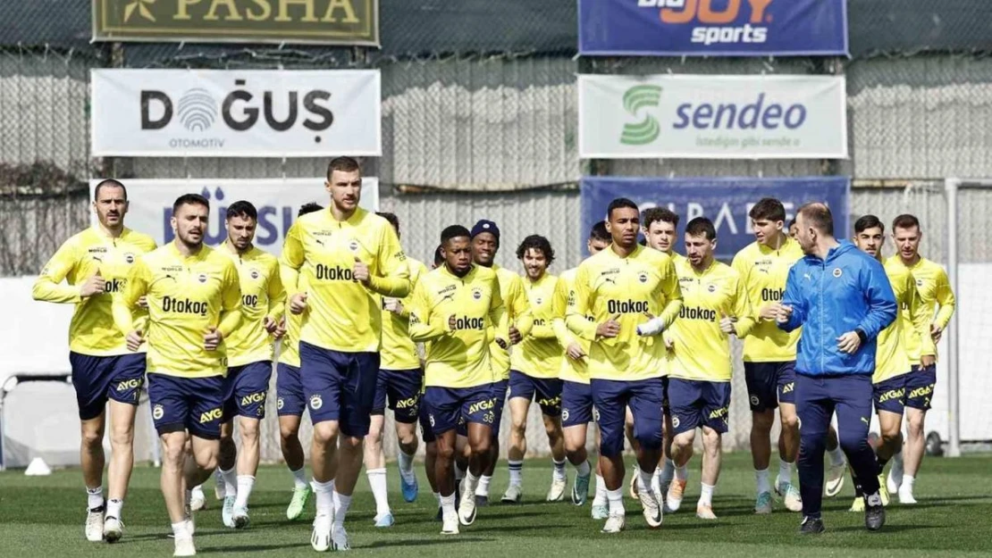 Fenerbahçe'de, Union Saint-Gilloise maçı hazırlıkları devam etti