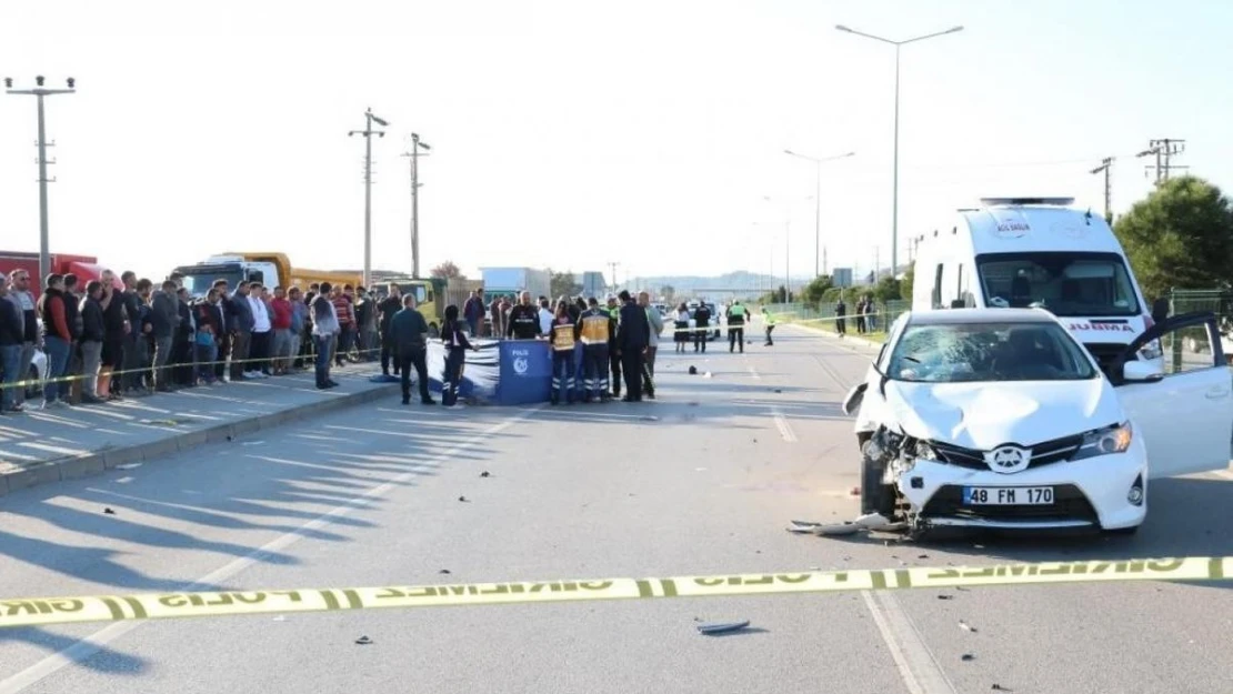 Fethiye'de 2 çocuğun öldüğü kazanın güvenlik kamerası ortaya çıktı