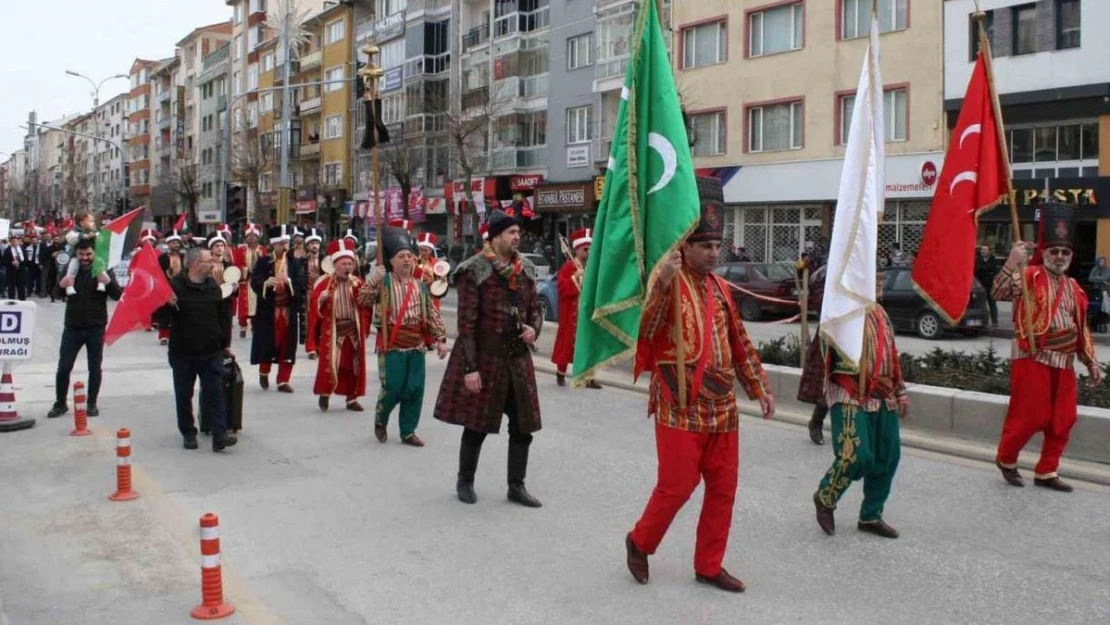 Filistin'e destek için yürüdüler