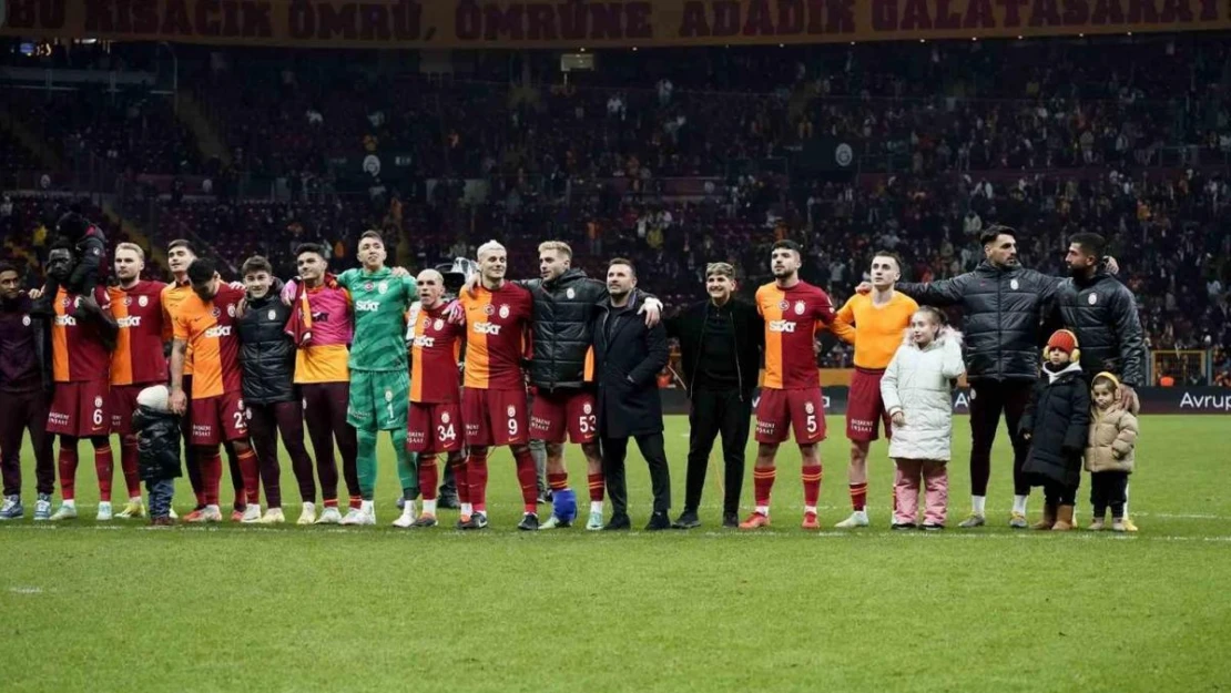 Galatasaray ligde son 10 maçta yenilmedi