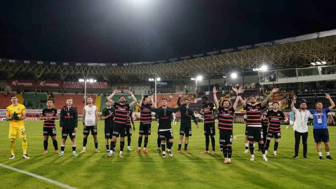 Gaziantep FK ligin ilk yarısına kötü başladı, iyi bitirdi