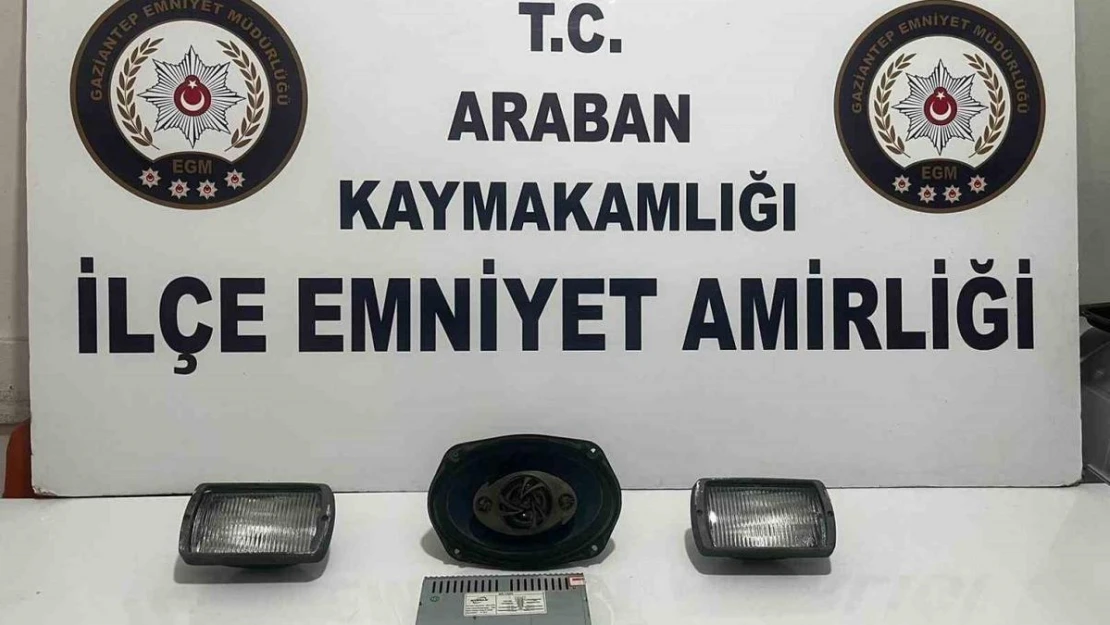 Gaziantep'te 2 otomobil hırsızı suçüstü yakalandı