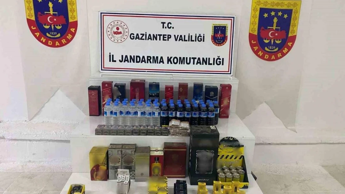 Gaziantep'te yılbaşı öncesi çok miktarda kaçak ve sahte alkol ele geçirildi