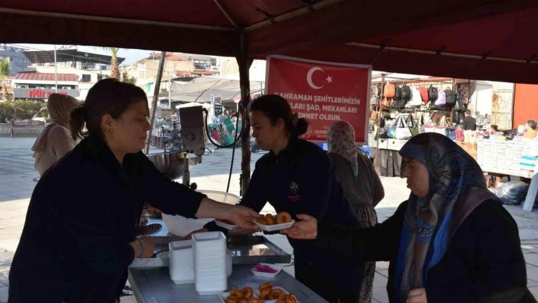 Germencik Belediyesi'nden şehitler için lokma hayrı