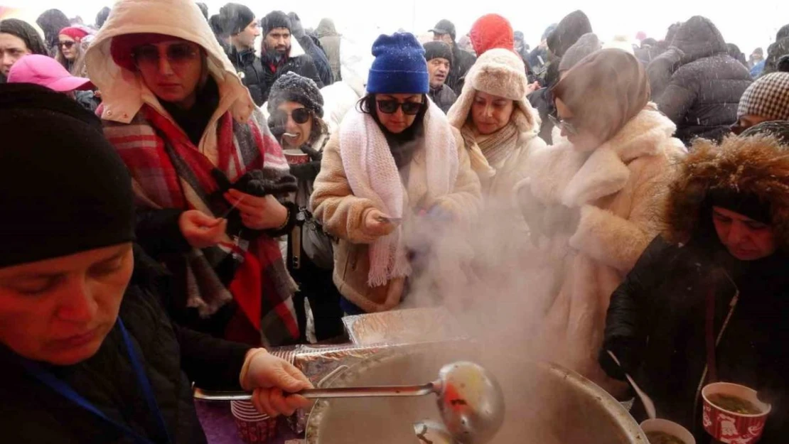 Giresun'da 'Kar Festivali' renkli görüntüler oluşturdu