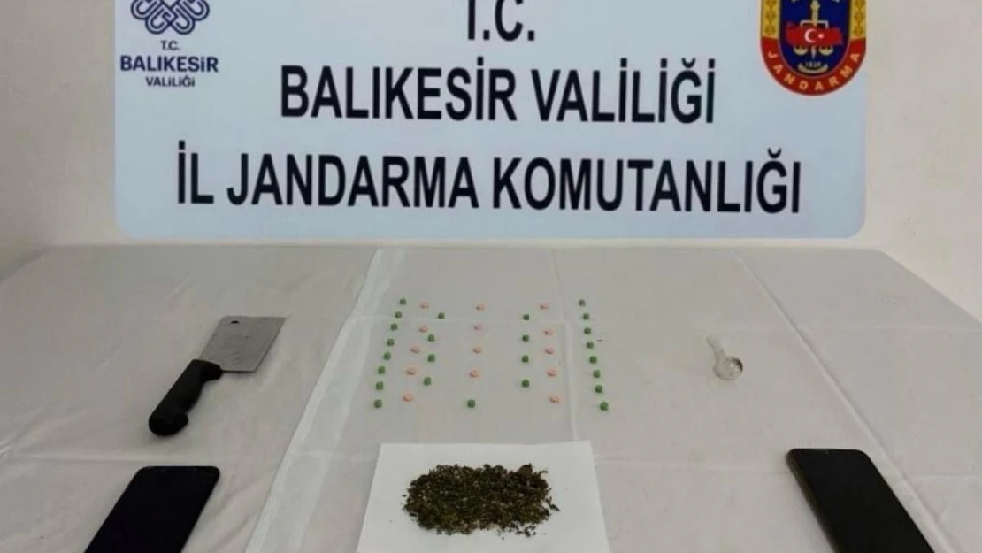 Gönen'de uyuşturucu operasyonu