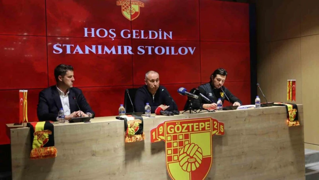 Göztepe'nin yeni teknik direktörü Stoilov: 'Hedefimiz Süper Lig'