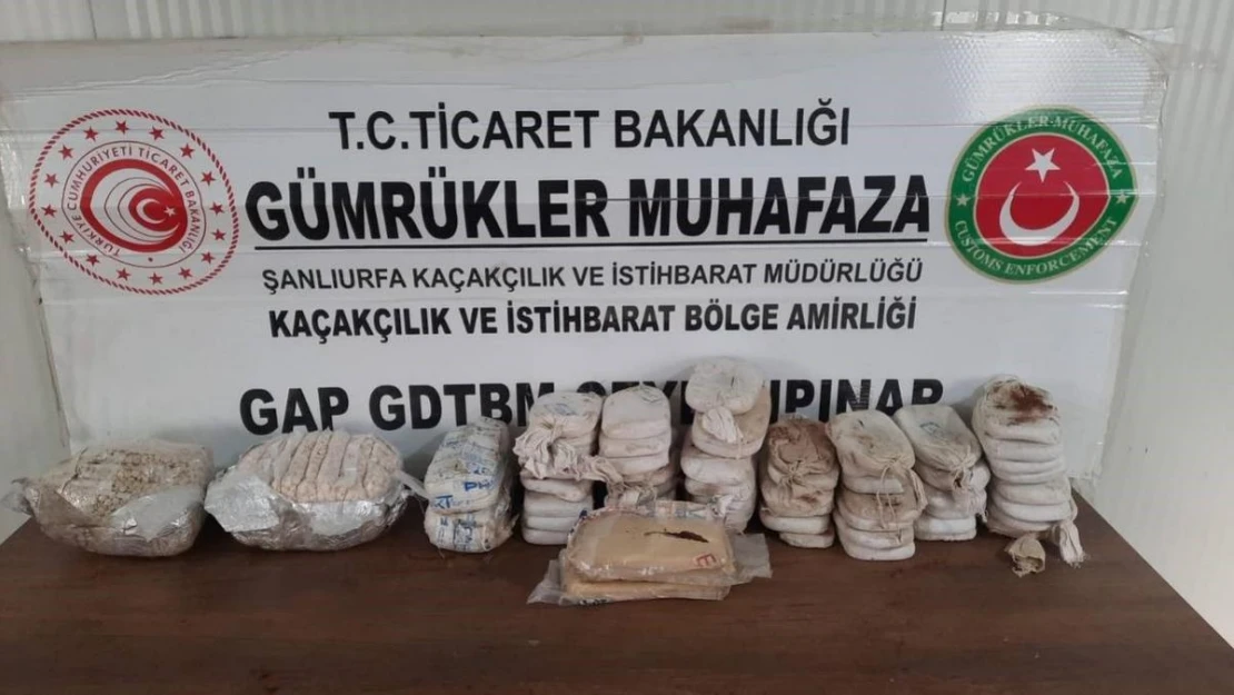 Gümrükte durdurulan aracın lastiğinden uyuşturucu çıktı