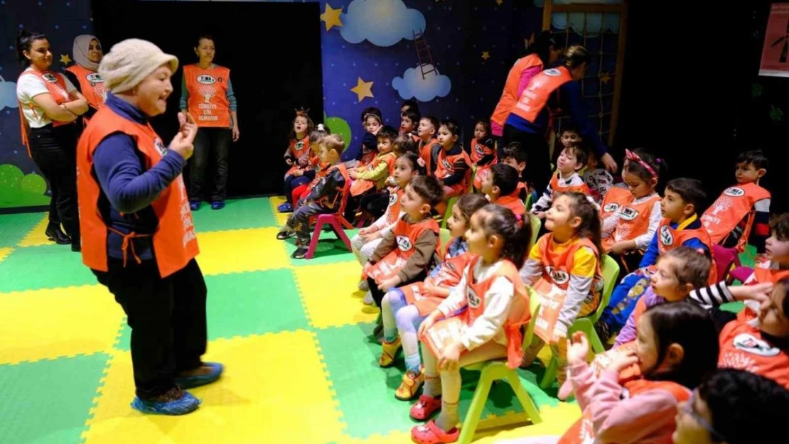 Gündüz Çocuk Bakımevinde çevre etkinliği