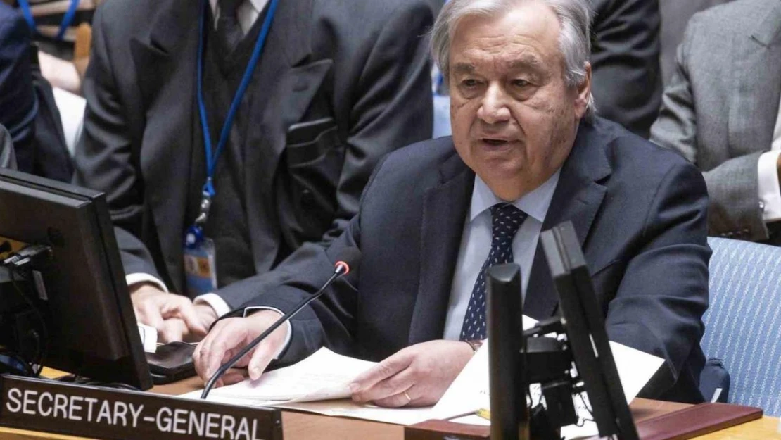 Guterres: 'Hiçbir şey Filistin halkının toplu olarak cezalandırılmasını haklı gösteremez'