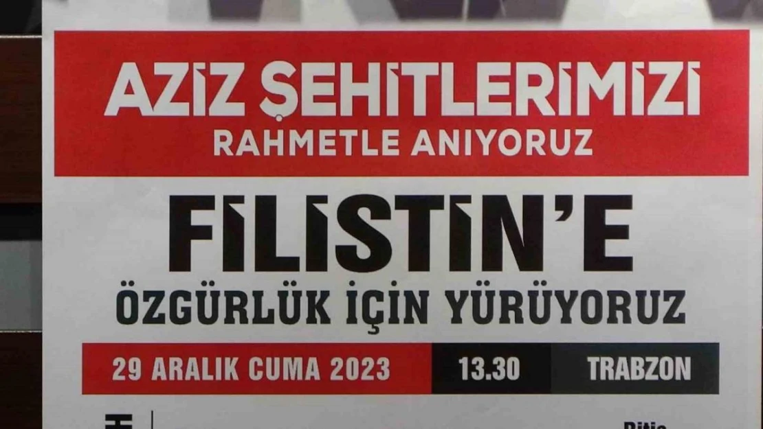 HAK-İŞ Filistin'e destek için Trabzon'da miting düzenleyecek