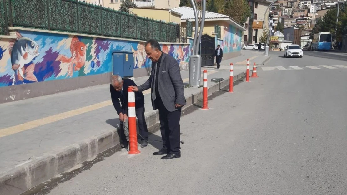 Hakkari Belediyesi duba çalışması başlattı