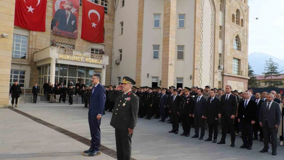 Hakkari'de 10 Kasım Atatürk'ü anma programı