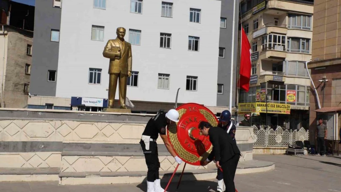 Hakkari'de 19 Eylül Gaziler Günü kutlandı