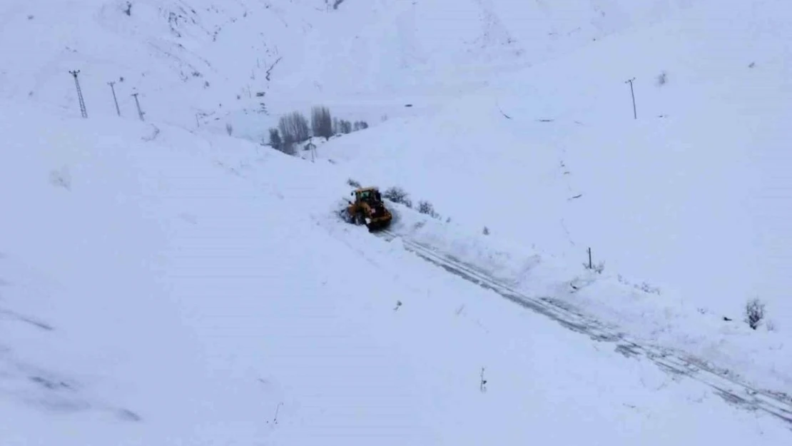 Hakkari'de 32 yerleşim yerinin yolu ulaşıma kapandı