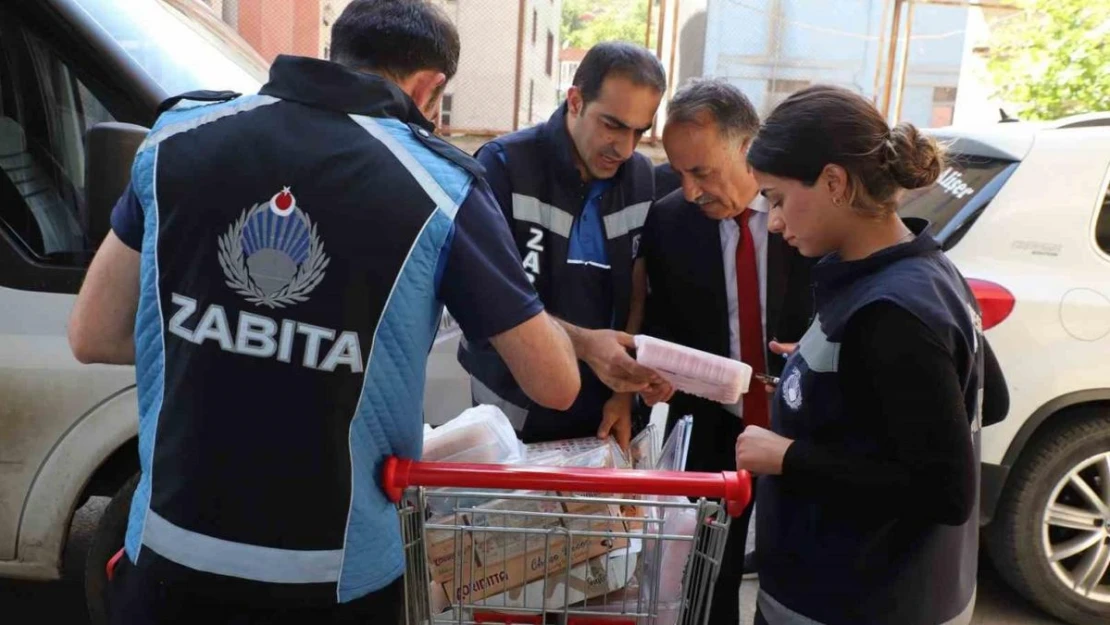 Hakkari'de bayram öncesi denetim