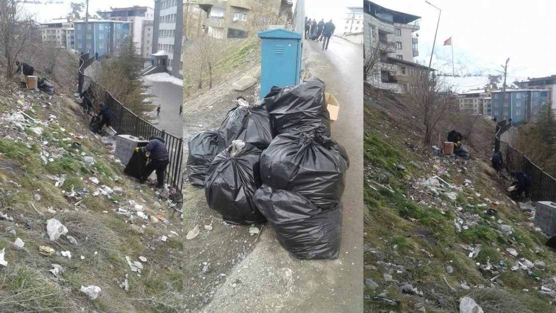 Hakkari'de çevre temizliği seferberliği