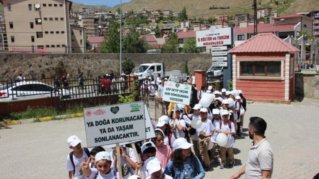 Hakkari'de Dünya Çevre Günü etkinlikleri devam ediyor