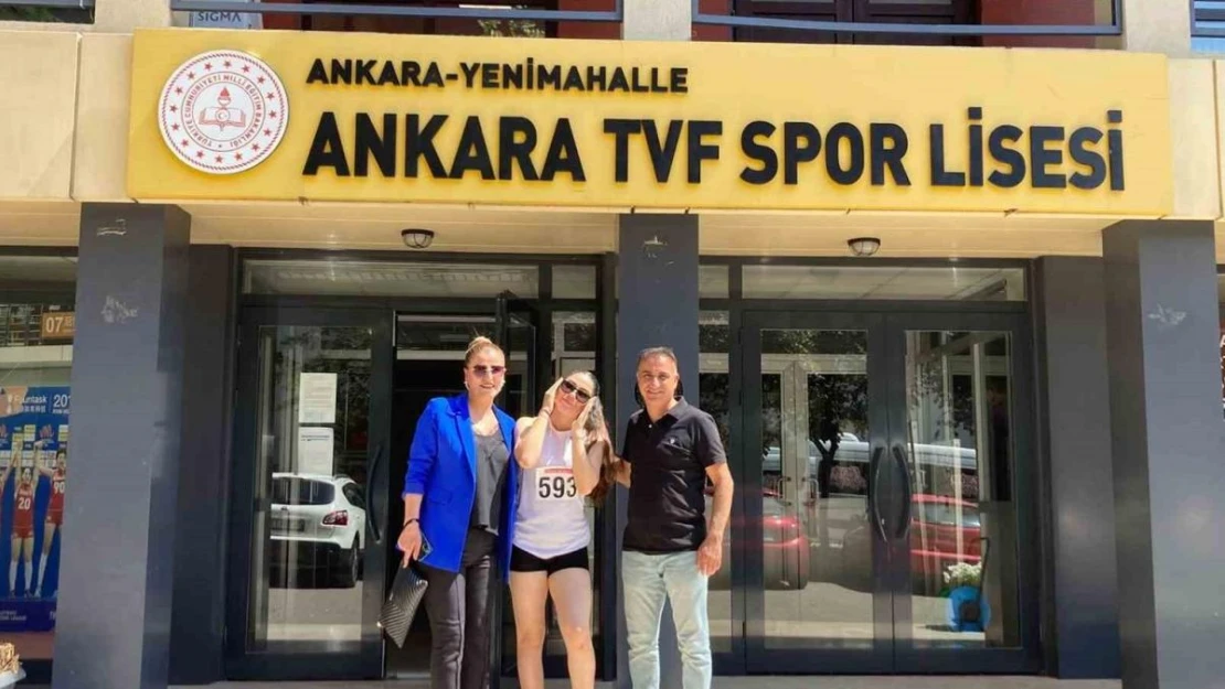 Hakkari'de ilk defa bir öğrenci Ankara TVF Spor Lisesine yerleşti