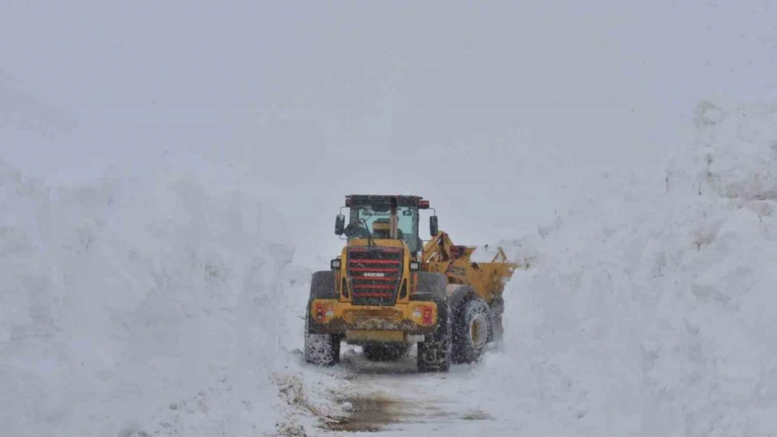 Hakkari'de yol açma çalışmaları devam ediyor