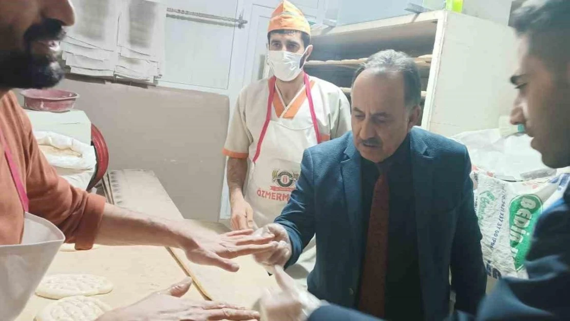 Hakkari'deki fırınlarda tırnak kontrolü yapıldı