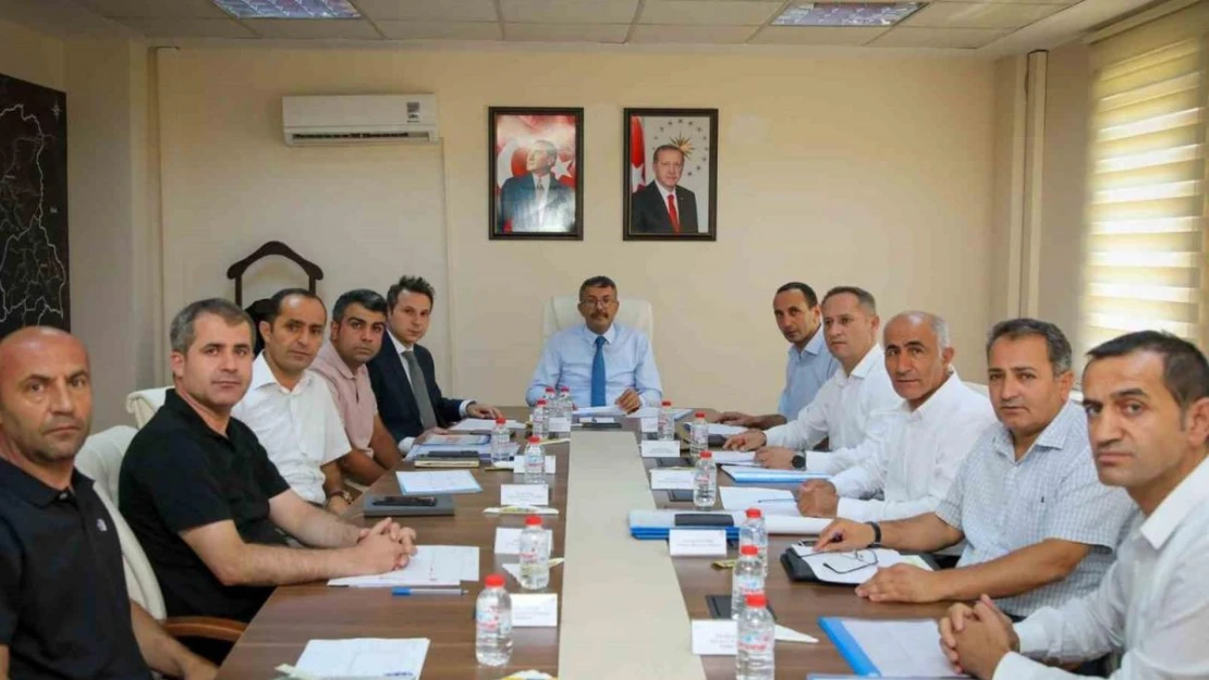 Hakkari İl Özel İdaresinin bütçe toplantısı yapıldı