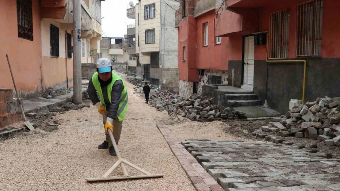 Haliliye'de sokaklar yenileniyor