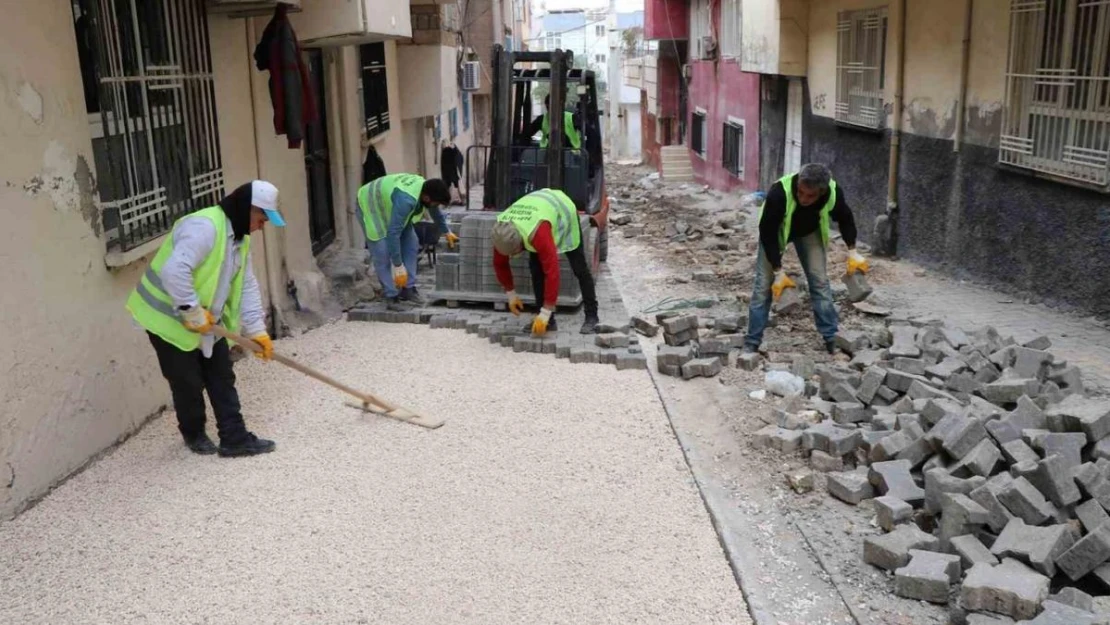 Haliliye'de üstyapı çalışmaları sürüyor