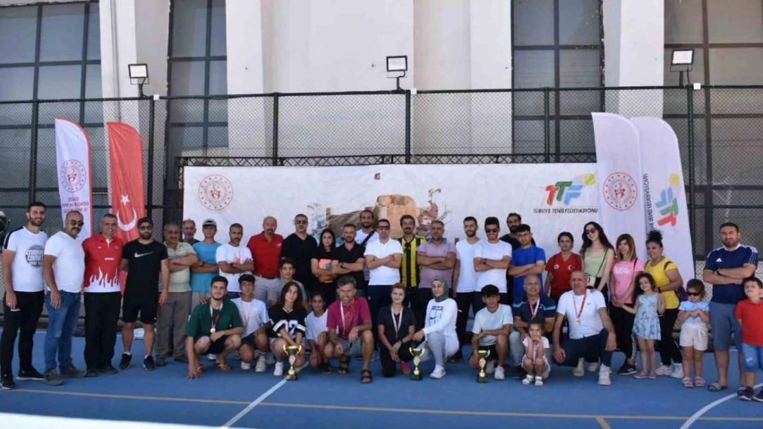 Harput Cup Tenis Turnuvası sona erdi