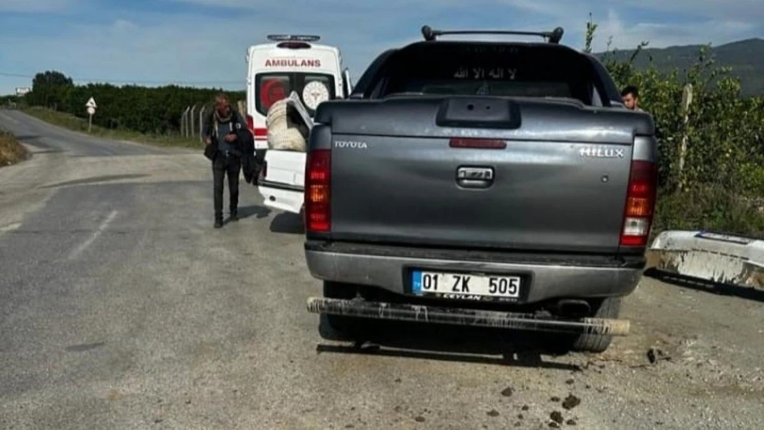 Hatay'da trafik kazası: 3 yaralı