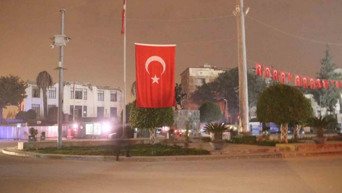 Hatay yeni yıla sessizlik içerisinde girdi