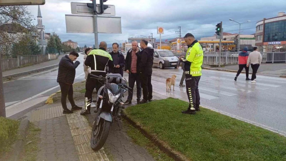 Hem ehliyetsiz hem de sahte plakalı çıktı