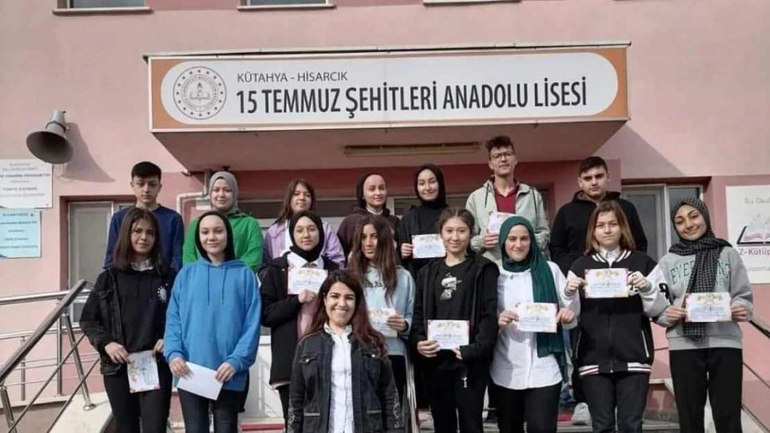 Hisarcık Anadolu Lisesinin eTwinning projesi Avrupa Kalite Ödülünü kazandı