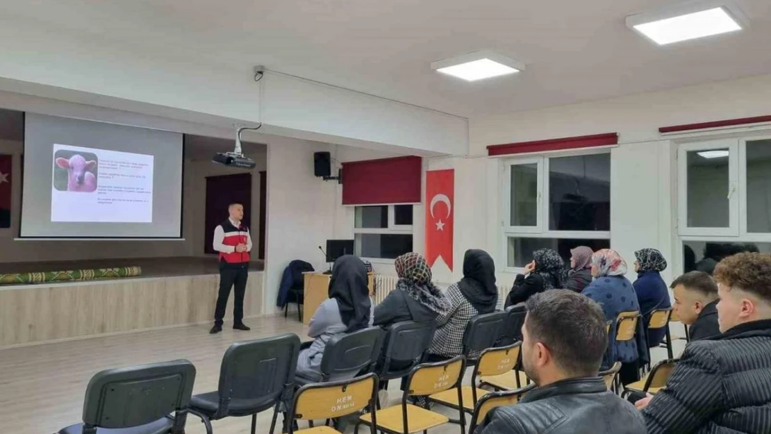 Hisarcık'ta büyükbaş ve küçükbaş hayvan besi kursu