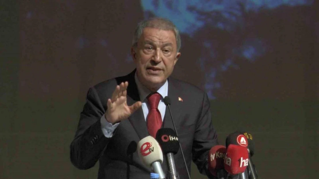 Hulusi Akar: 'Filistin'de yaşanan savaş değil, soykırımdır'