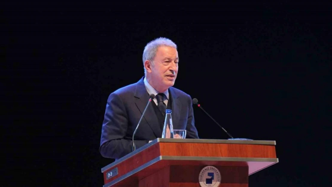 Hulusi Akar: 'Filistin'e yapılan etnik temizliğe, soykırıma varan bir katliamdır'