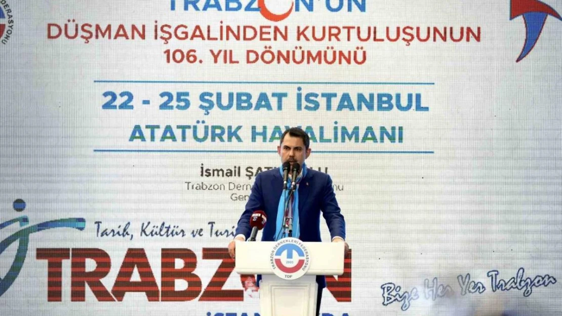 İBB Başkan Adayı Murat Kurum: 'Trabzon bu coğrafyanın anahtarıdır'