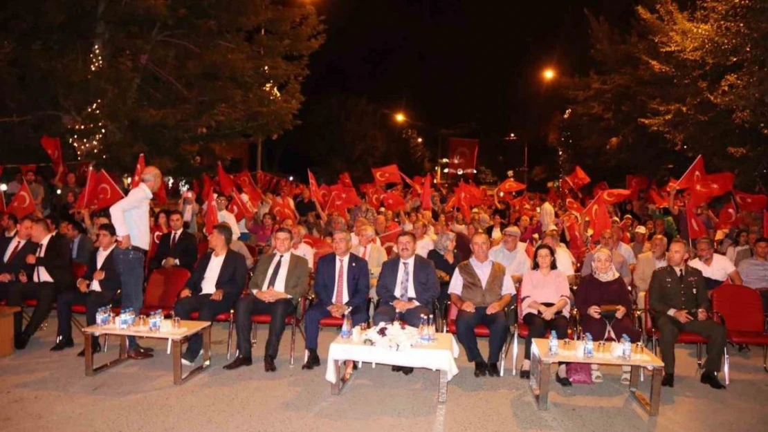 Iğdır'da '15 Temmuz Şehitlerini Anma, Demokrasi Milli ve Birlik Günü' programı