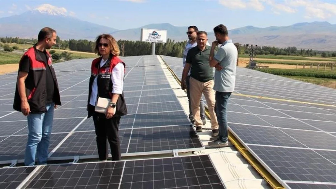 Iğdır'da güneş enerji santrali yatırımları devam ediyor